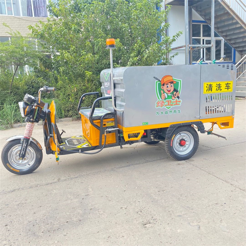 铜川电动高压冲洗车CX700A（不锈钢箱体）